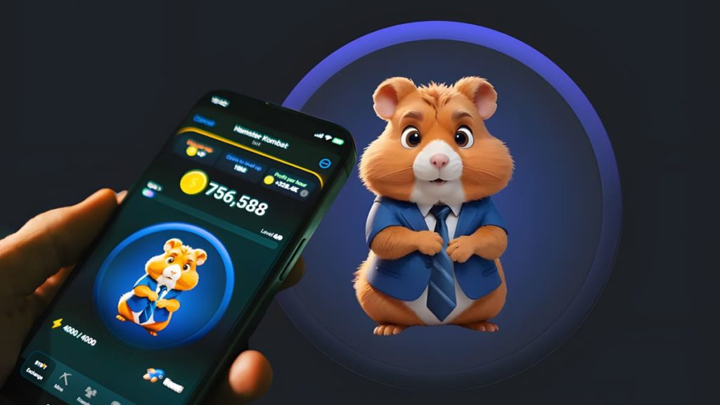 Интерфейс кликера Hamster Kombat 