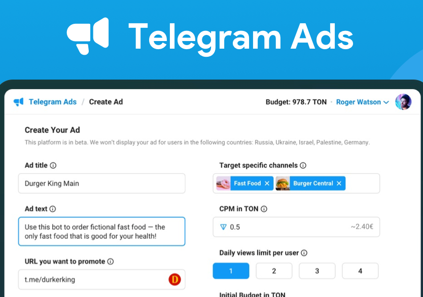 Telegram Ads